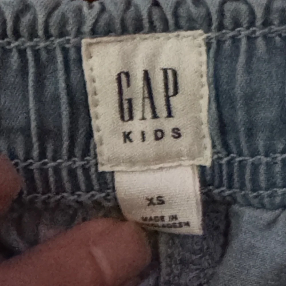 Denim Blue Kid’s Shorts pull on with drawstring xs kids